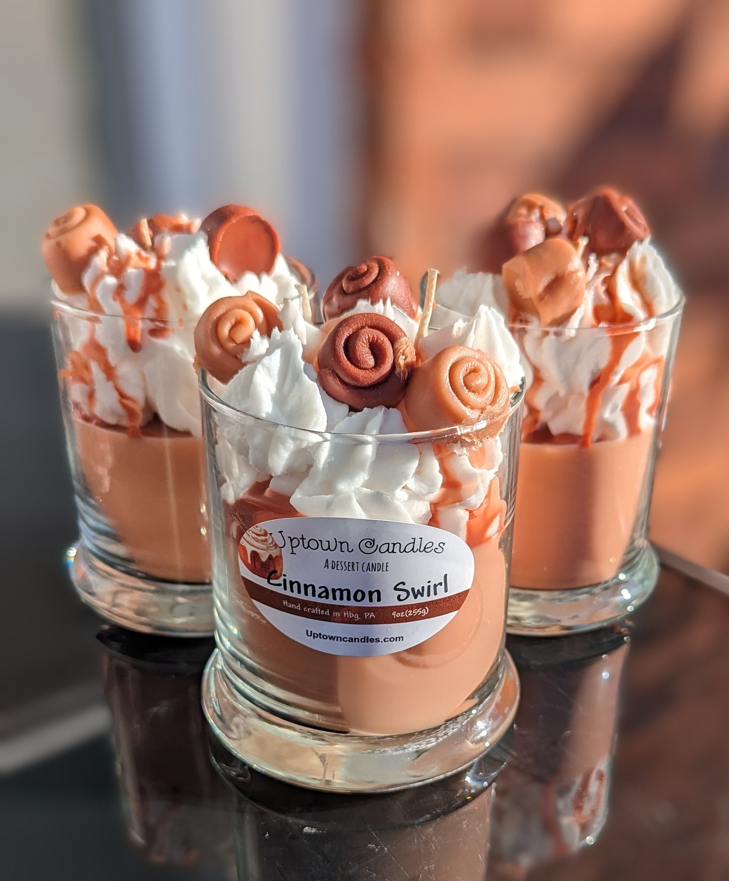 Cinnamon Swirl Dessert Candle