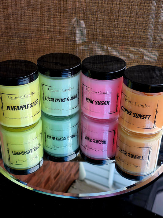 Black Top Candles